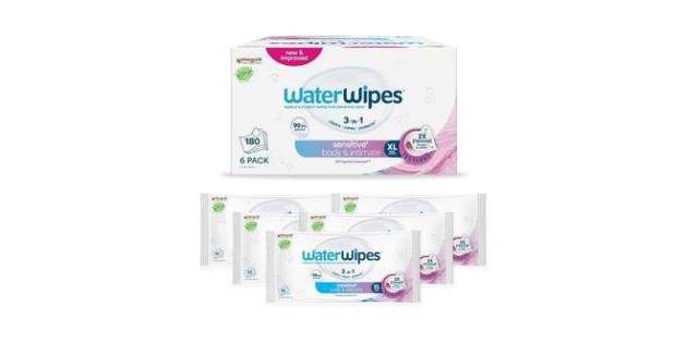WaterWipes Sensitive+