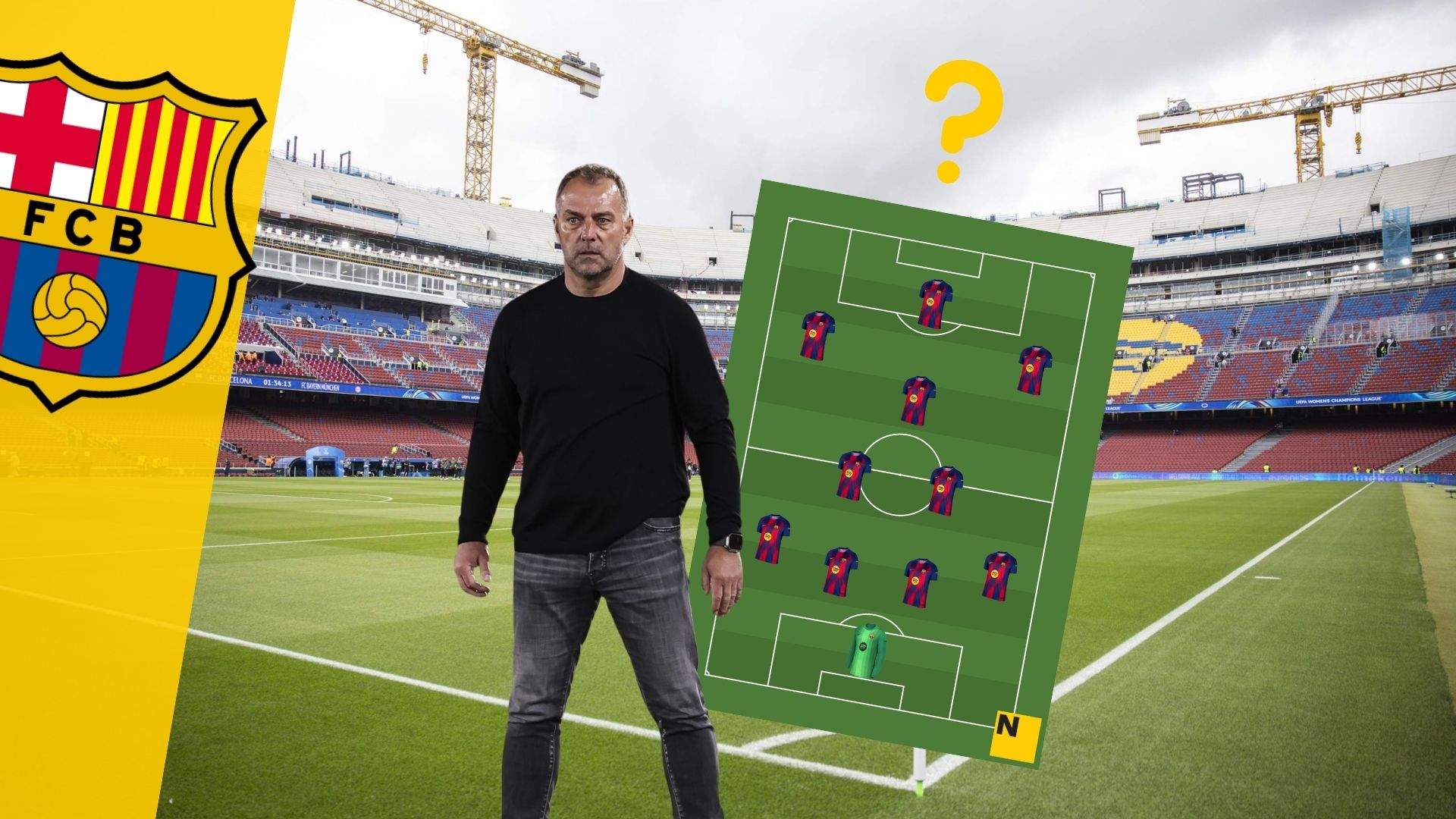 La possible alineació del Barça contra el Reial Madrid: Flick ha de resoldre tres incògnites