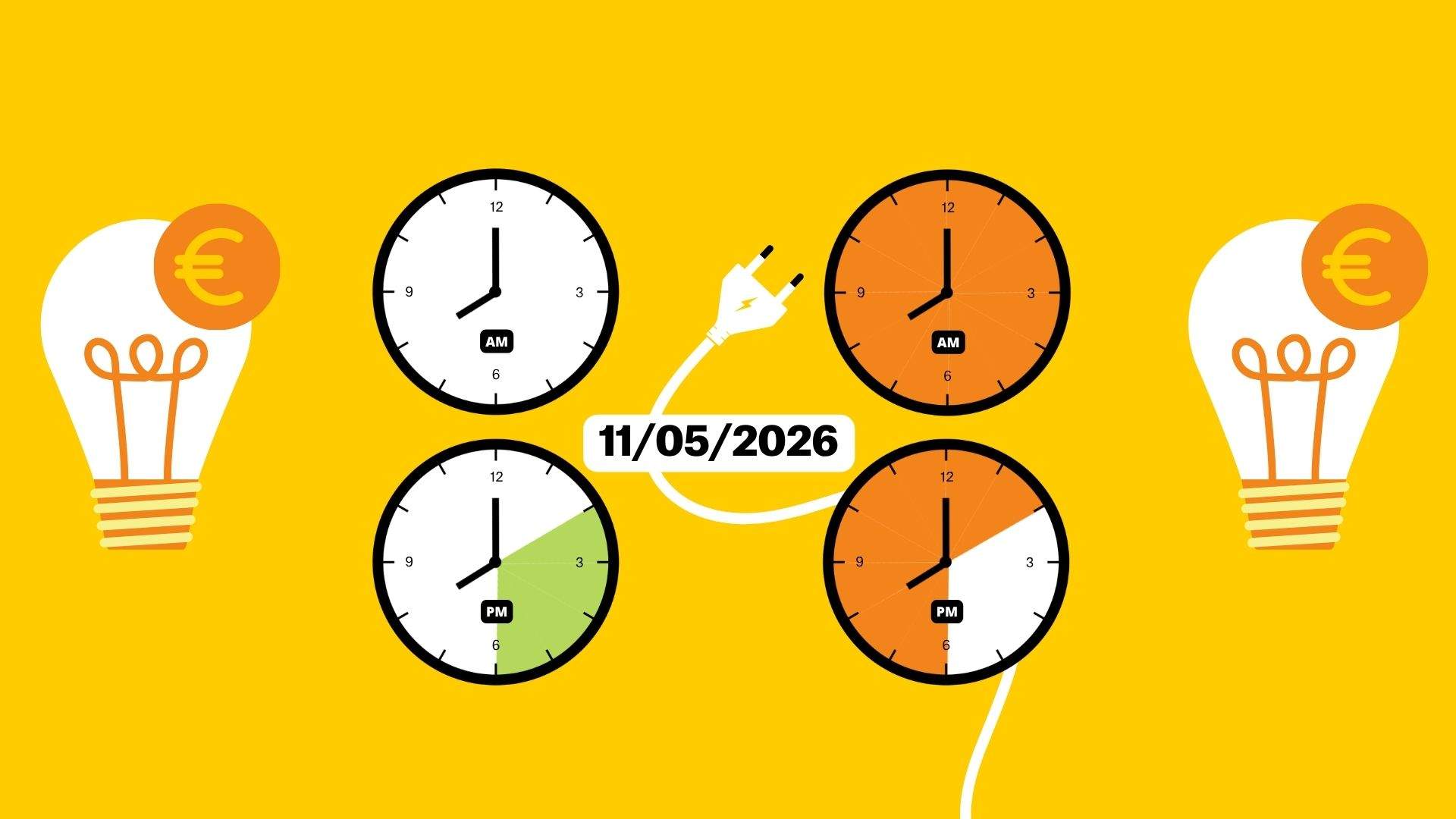 Preu de la llum avui, 11 de maig de 2026, per hores: quan és més barat engegar la rentadora?