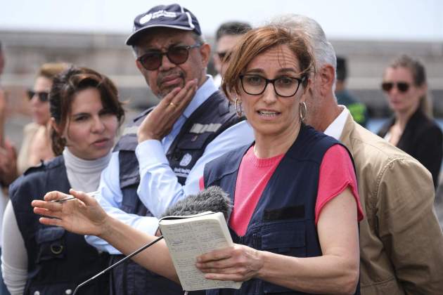 Mónica García en roda de premsa / EFE