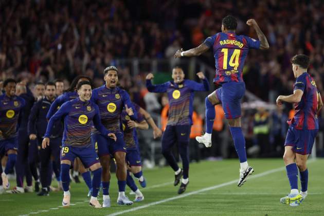 Rashford gol Barça Real Madrid / Foto: EFE