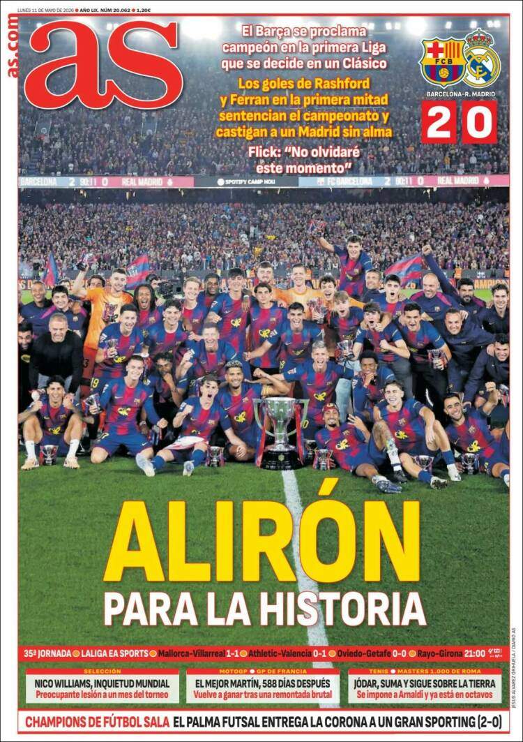 AS 11 de maig de 2026
