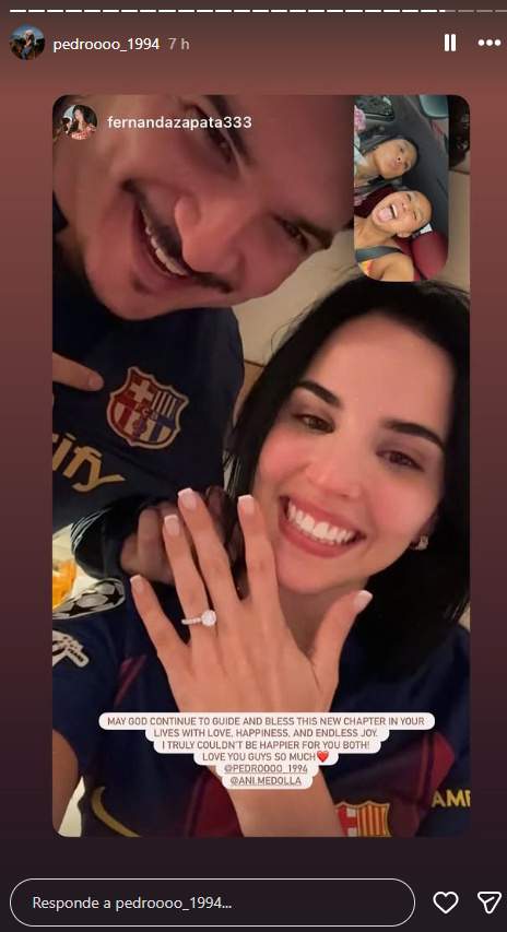En Pedro i l'Anita, després de prometre's al Camp Nou IG