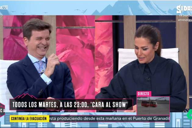 Tensió entre Marc Giró i Núria Roca / Atresplayer 