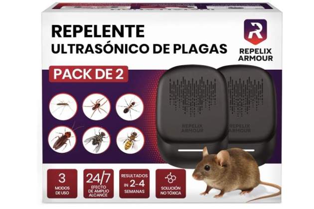 Repelente ultrasónico de plagas