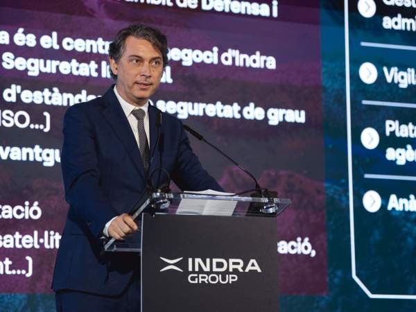 El director general de IndraMind, Ignacio Martínez. Foto Marc Font El director general de IndraMind, Ignacio Martínez. Foto Marc Font