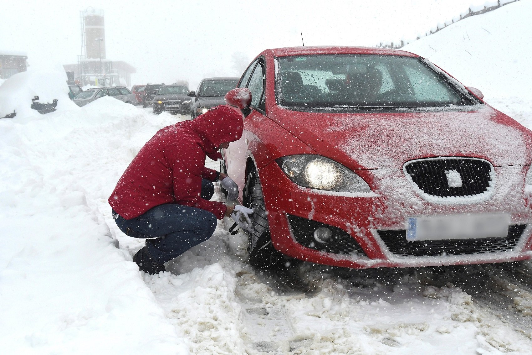 Catalunya alerta por nieve, viento y temporal marítimo