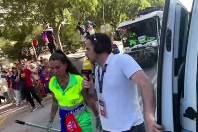 Francesc Garriga, a la rua del Barça a Catalunya Ràdio Francesc Garriga, a la rua del Barça a Catalunya Ràdio