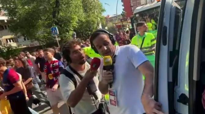 Guillem estadella i Francesc Garriga... crossover a la rua del Barça Guillem estadella i Francesc Garriga... crossover a la rua del Barça