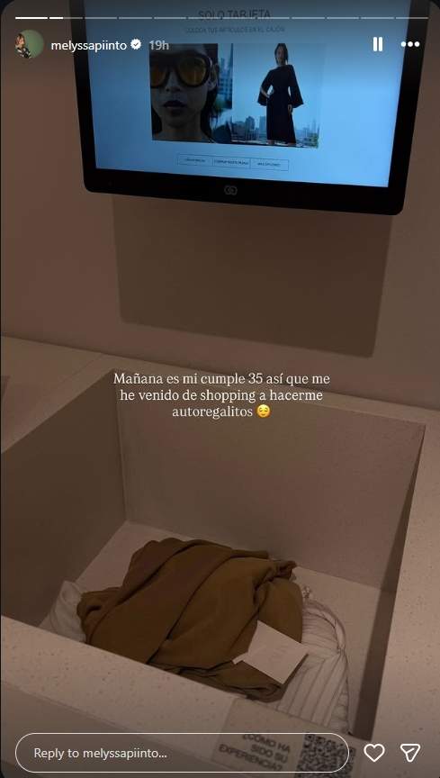 Melyssa Pinto cumple 35 años / Instagram