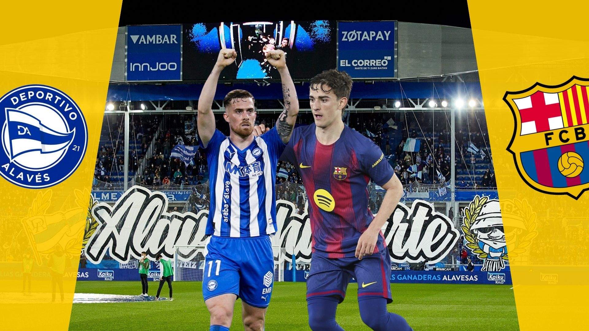 Alabès - Barça: horari i on veure per TV el partit de la 36a jornada de LaLiga EA Sports