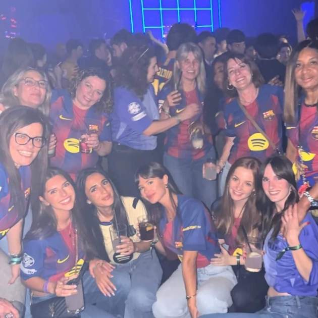 Les mares i les nòvies dels jugadors del Barça celebrant la Lliga / Instagram Les mares i les nòvies dels jugadors del Barça celebrant la Lliga / Instagram