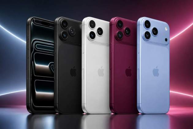 Los iPhone 18 Pro llegarán en 4 colores diferentes Los iPhone 18 Pro llegarán en 4 colores diferentes