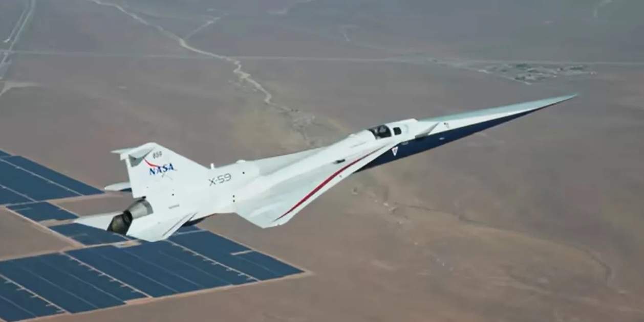 L'ambiciós avió X-59 de la NASA passa una de les proves més exigents