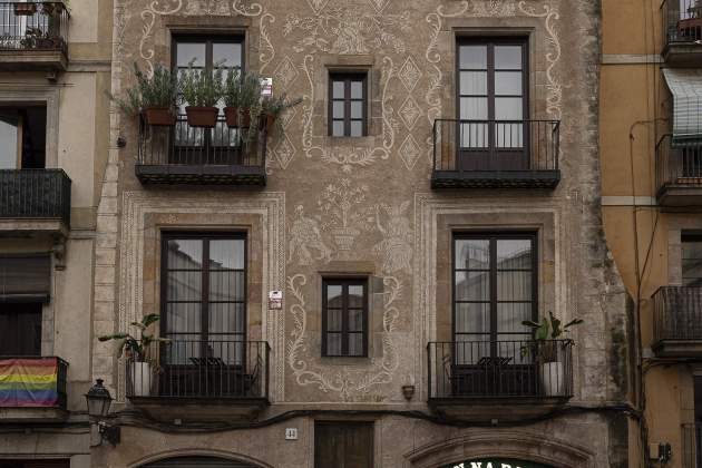 esgrafiados barrocos calle Escudellers 44 Pau de la Calle (2)