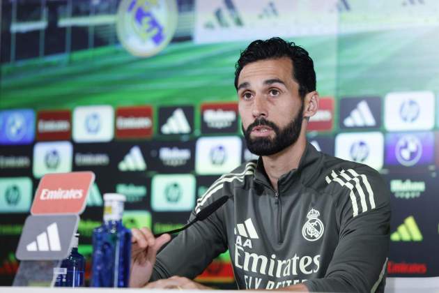 Álvaro Arbeloa rueda de prensa Real Madrid / Foto: EFE
