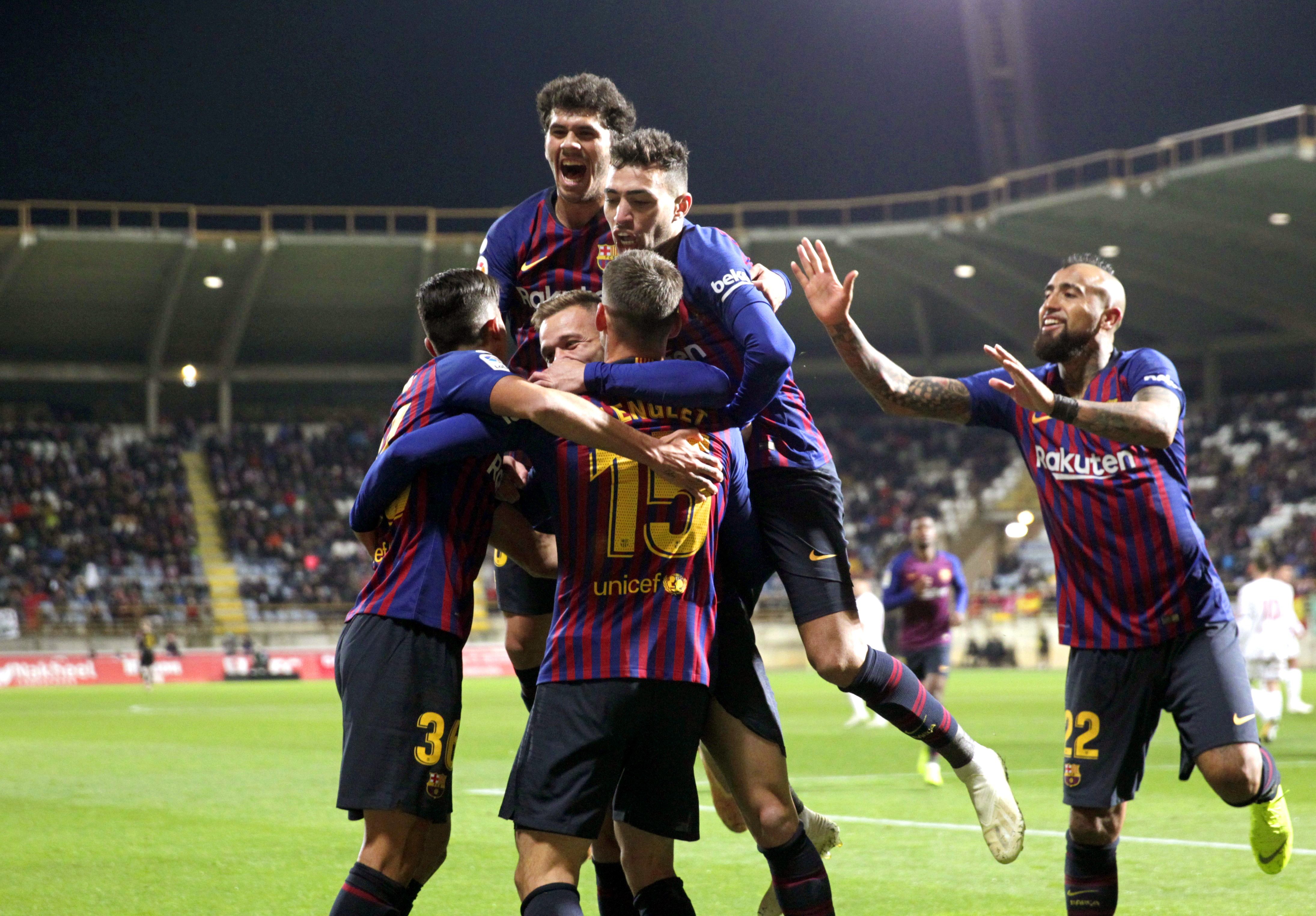 Lenglet treu les castanyes del foc (0-1)