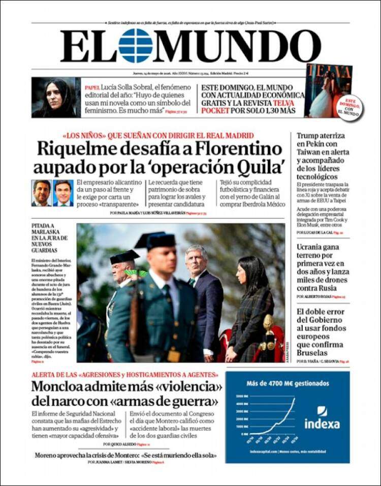 'El Mundo', 14 de maig de 2026