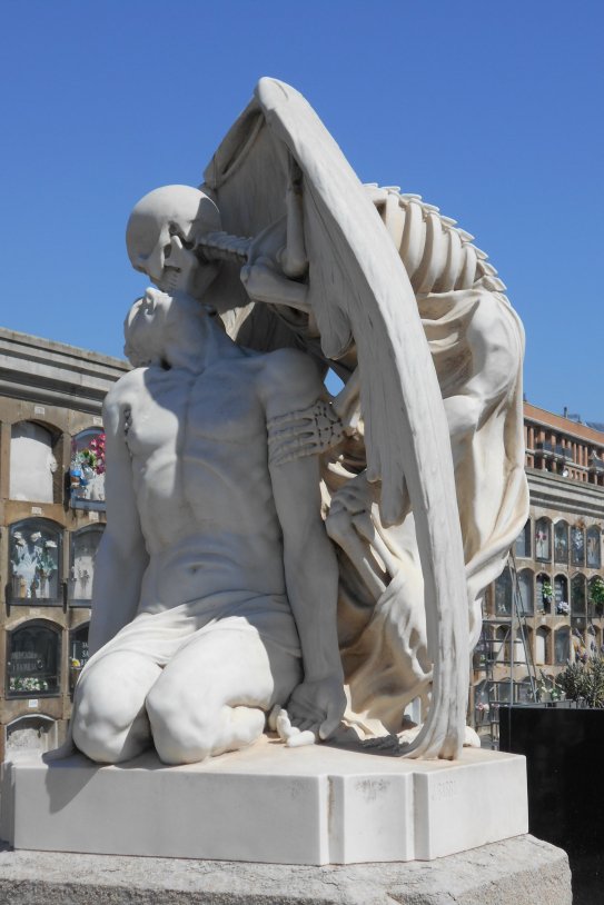 Jaume Barba 1930 lo rompo de la muerte cementerio poblenou. Canaán