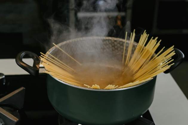 Pasta bullint. Foto: Pexels