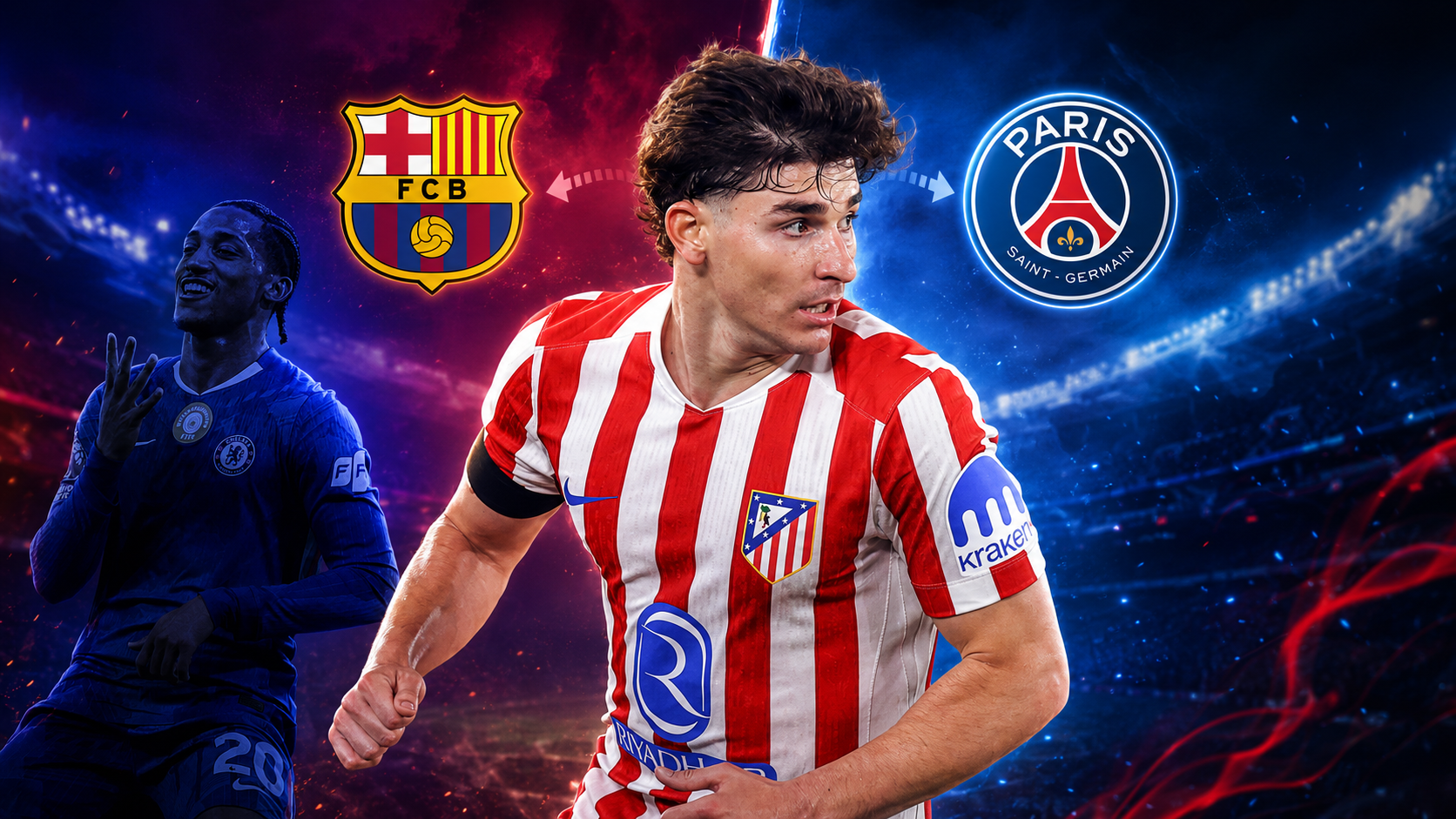 El PSG es creua en el camí de Julián Álvarez i el Barça activa una alternativa sorpresa