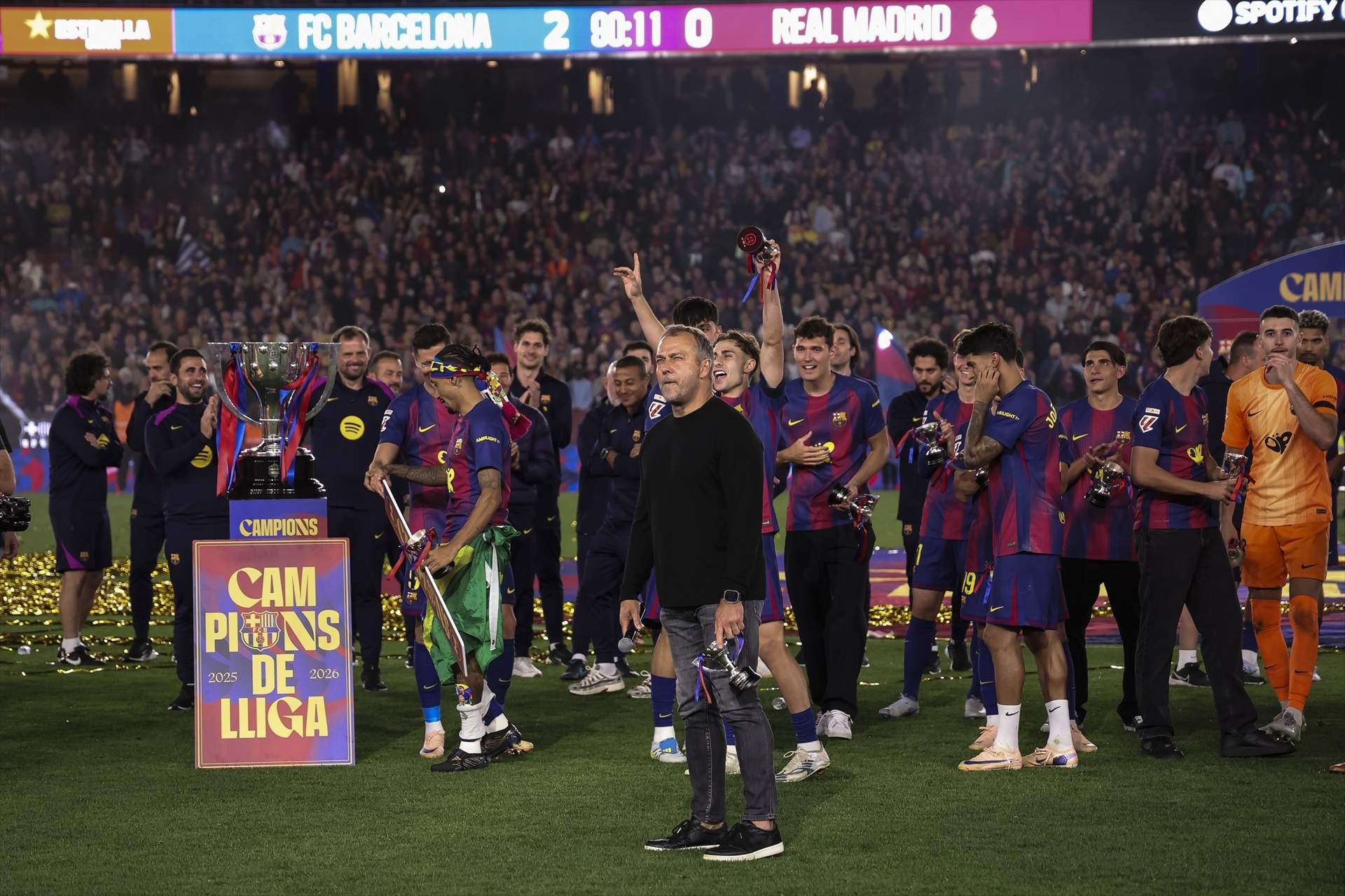 El Barça s’acomiada dels 100 punts, però té a tocar una gesta històrica a casa