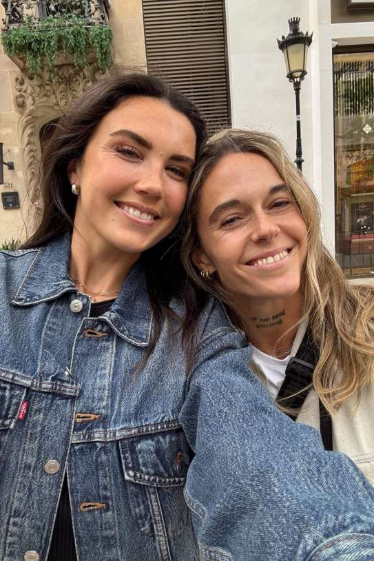 Mapi León e Ingrid Engen antes de ser rivales en la final de Champions / Instagram