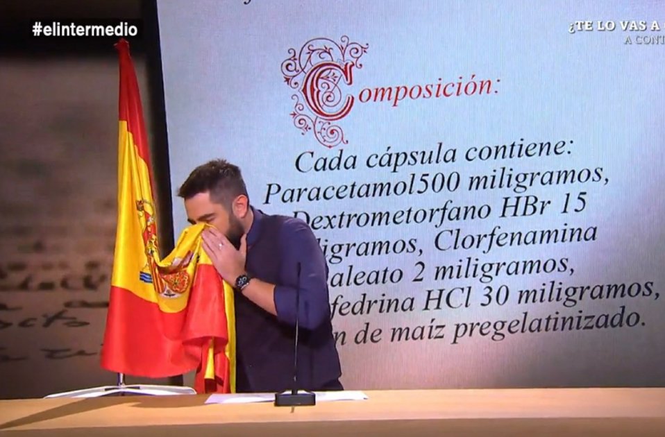 dani mateo bandera espanya  la sexta