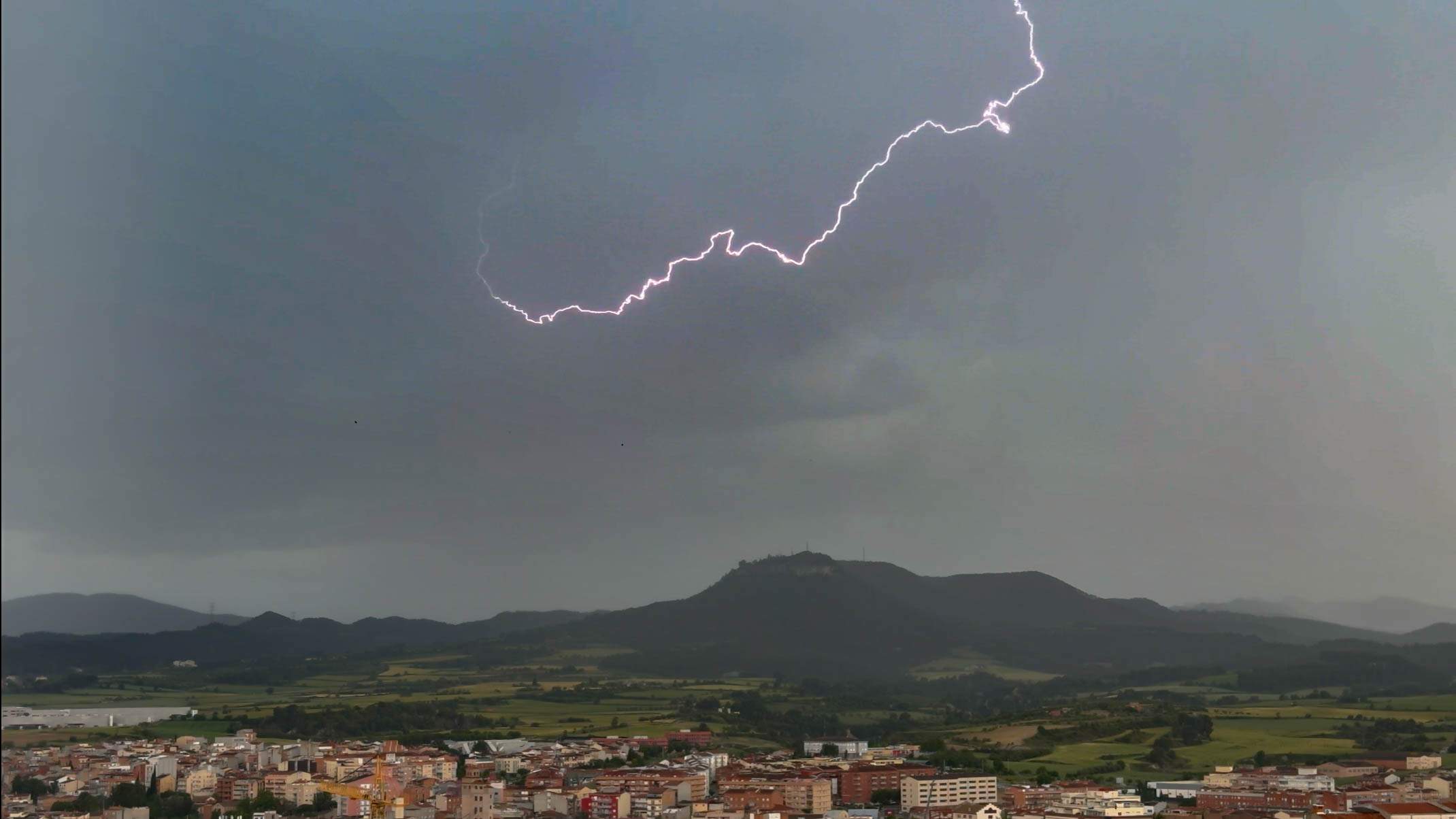 Refrescada d'hivern a Catalunya: patacada de temperatures amb calamarsades rabioses