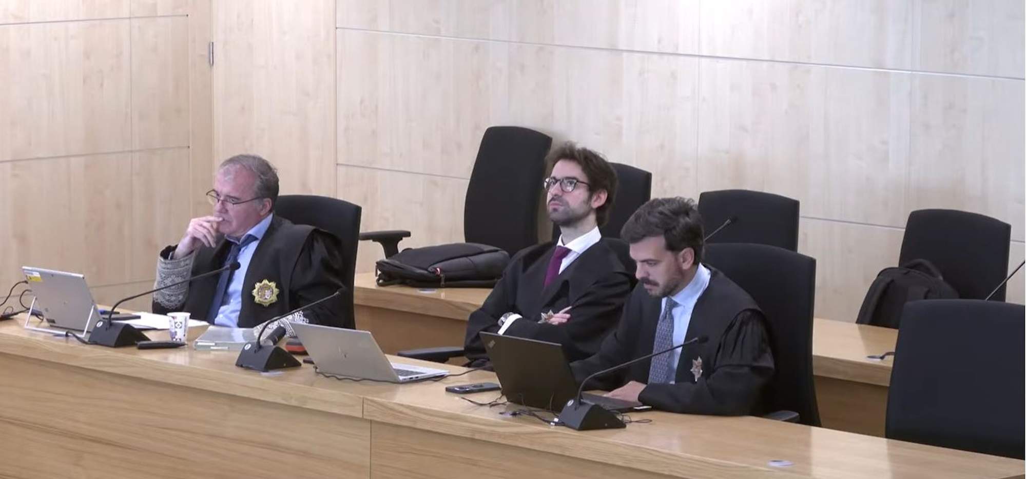 Audiència Nacional. Judici als Pujol. El fiscal i els advocats de l'Estat