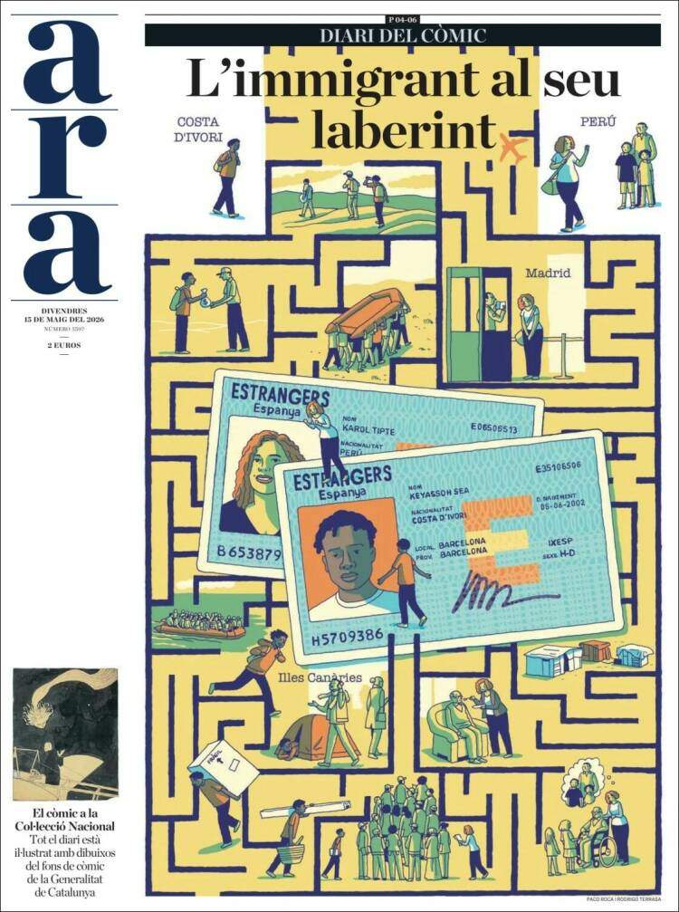 'Ara', 15 de maig de 2026 'Ara', 15 de maig de 2026
