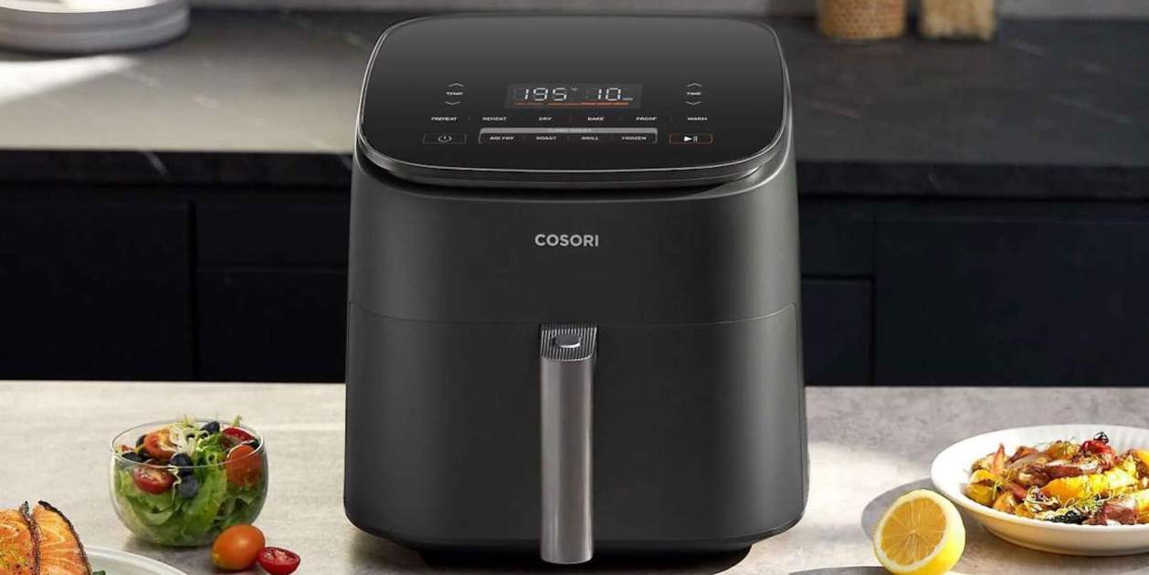 Esta freidora de aire de Cosori con 6L y 230° de temperatura está de oferta en Amazon
