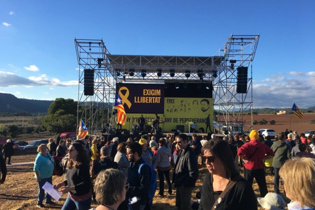 EL NACIONAL acte lledoners Junqueras i Forn   Carlota Camps
