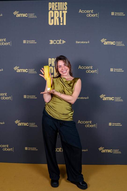 Emma Soler, guanyadora a Creadora Emergent de l'any / Foto: Christian Bertrand