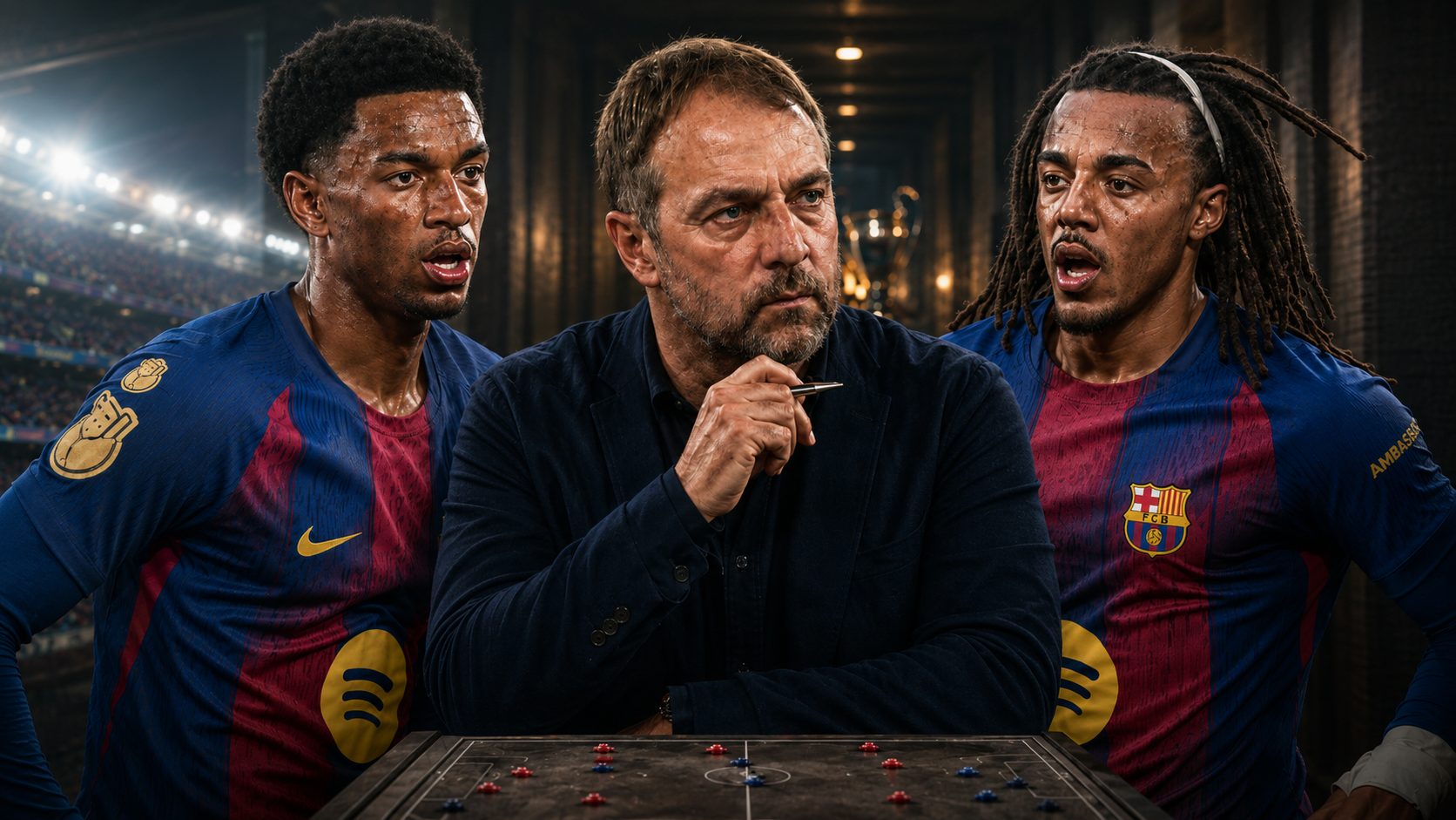 Flick empieza la criba en el Barça: varios jugadores con el futuro en el aire