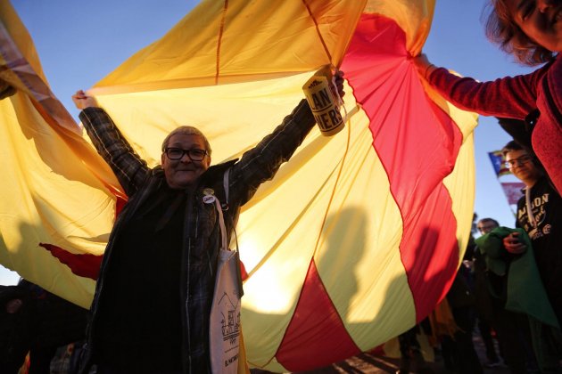 EL NACIONAL estelada gegant Lledoners   Carles Palacio