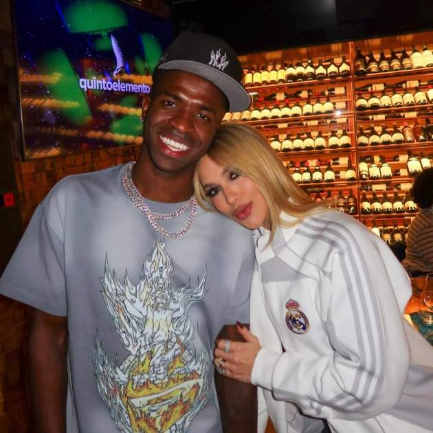 Vincius amb la seva nòvia Virginia / Instagram