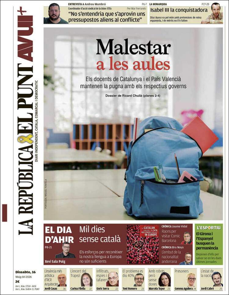 'El Punt Avui' 16
