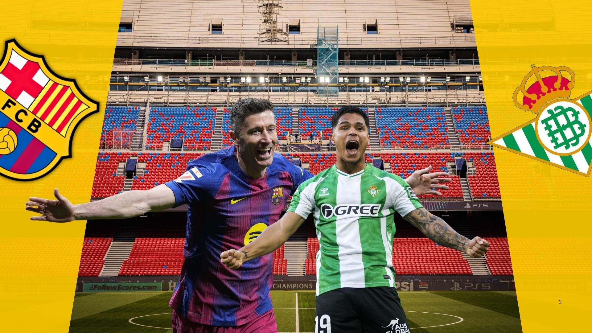 Barça - Betis : horari i on veure avui el partit per TV de la 37a jornada de LaLiga EA Sports