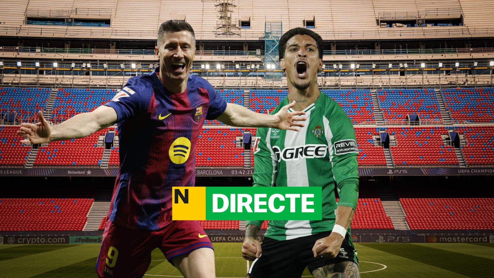 Barça - Betis de LaLiga EA Sports, EN DIRECTO | Última hora del partido de hoy