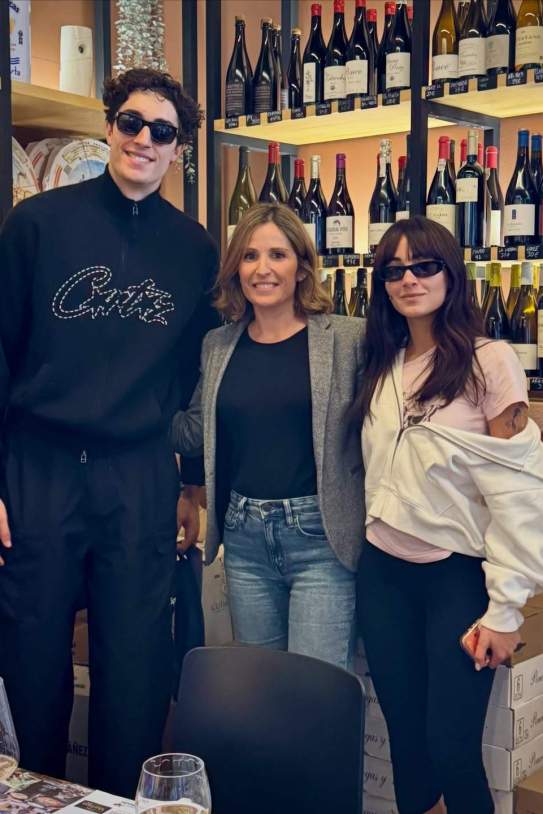 Aitana i Plex al restaurant 'Los Chopos' / Instagram
