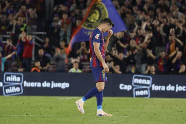 Robert Lewandowski Barça EFE