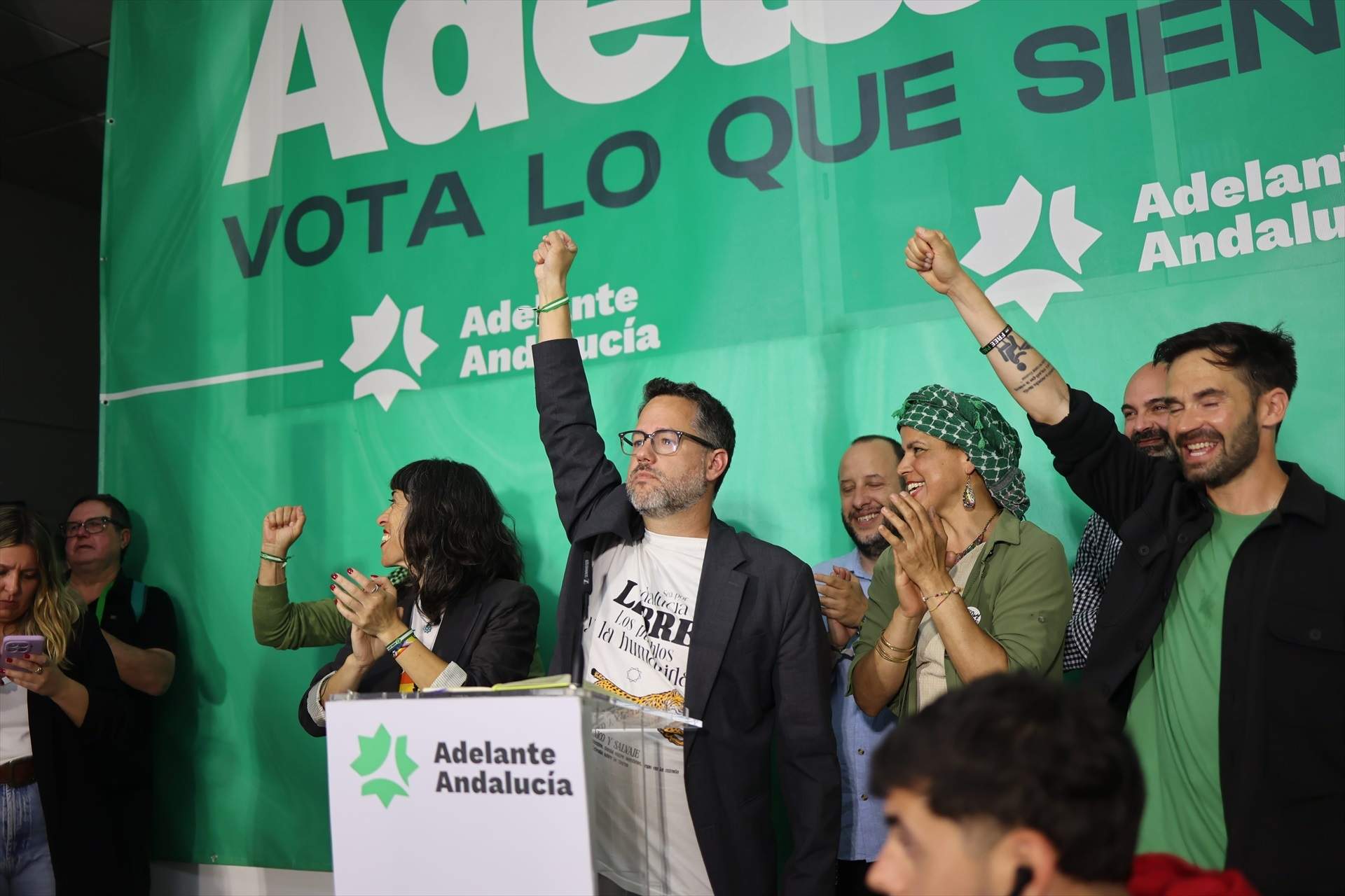 Adelante Andalucía s’imposa tota sola a la coalició d’esquerres liderada per Maíllo