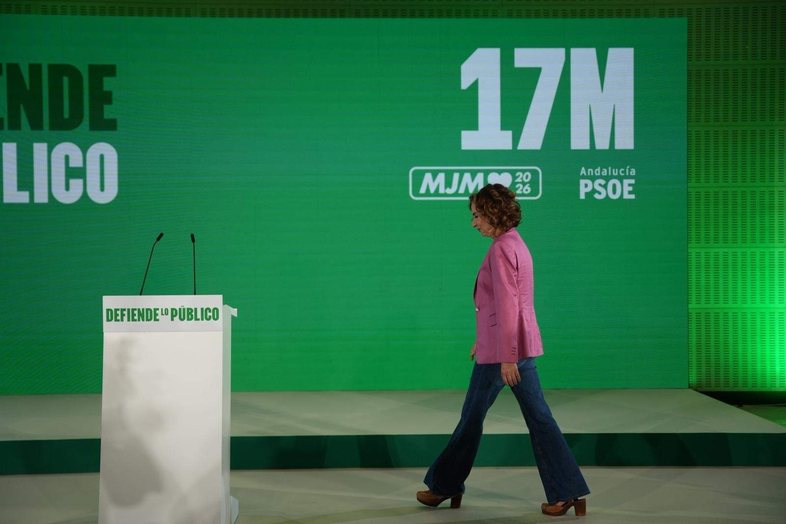 Batacazo histórico del PSOE en Andalucía: Montero recoge su peor resultado y dispara las alarmas en el partido