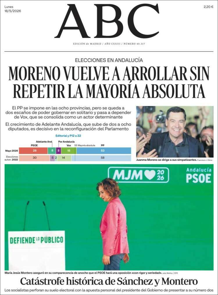'ABC', 18 de maig de 2026