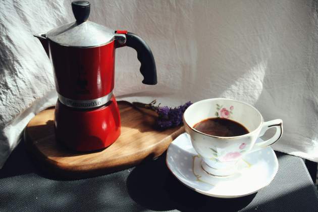 Cafetera Moka. Foto: Pexels Cafetera Moka. Foto: Pexels