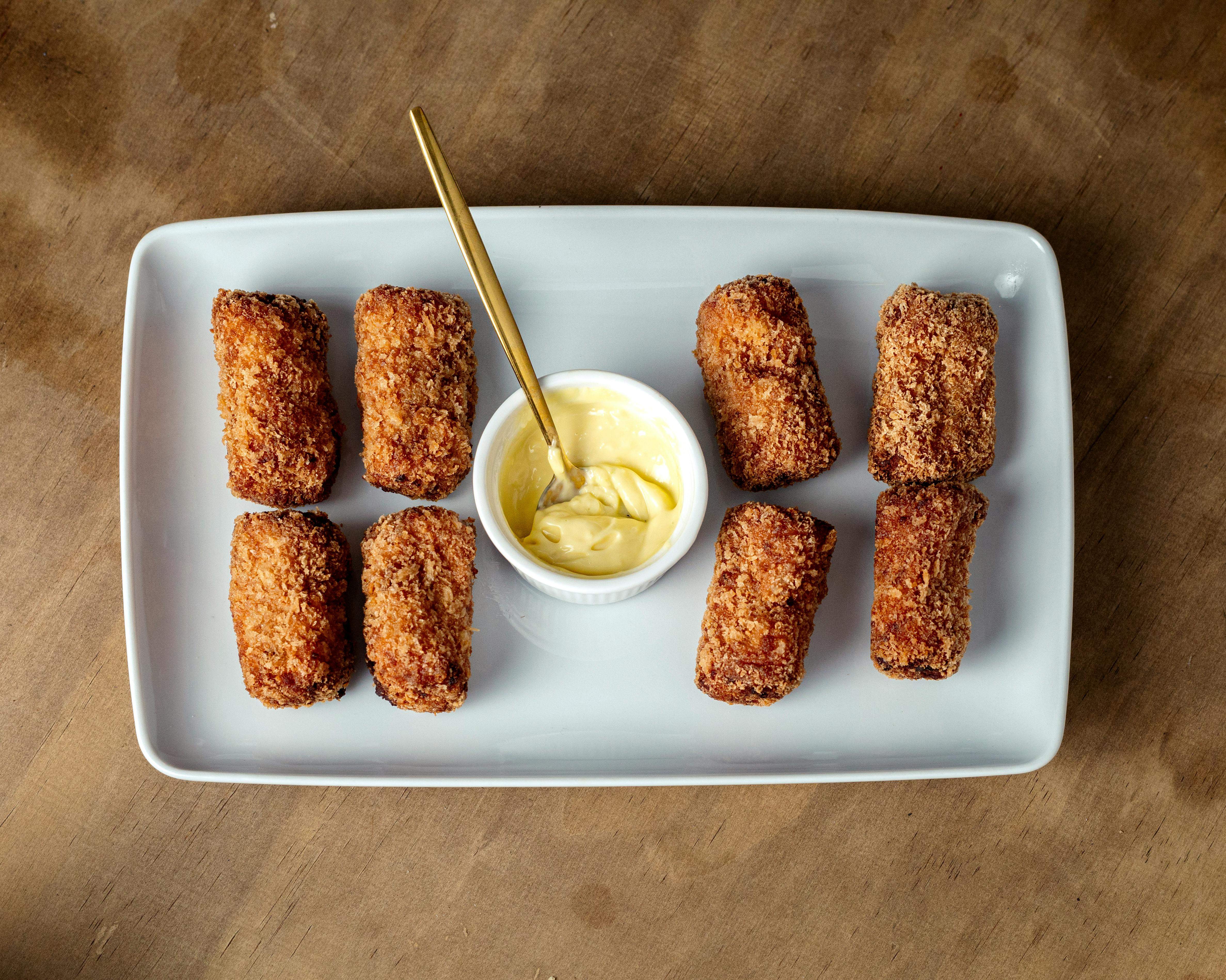 El mètode més fàcil perquè les croquetes quedin cremoses per dins i cruixents per fora