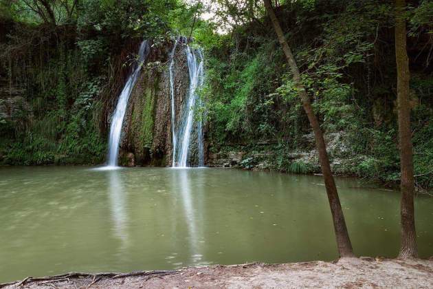 Imatge de la cascada natural del gorg / Foto: fotored