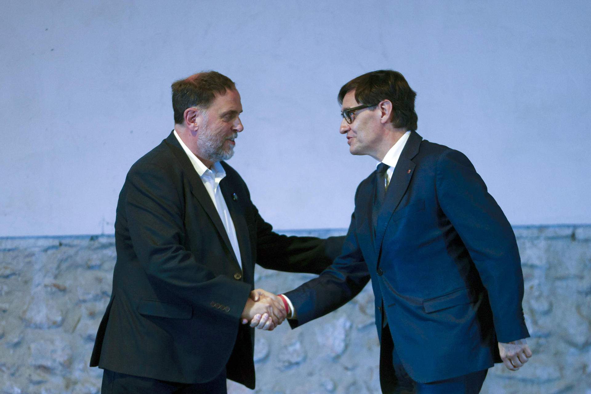 Illa y Junqueras rubrican el tren orbital y lo reivindican como una herramienta para descentralizar el país