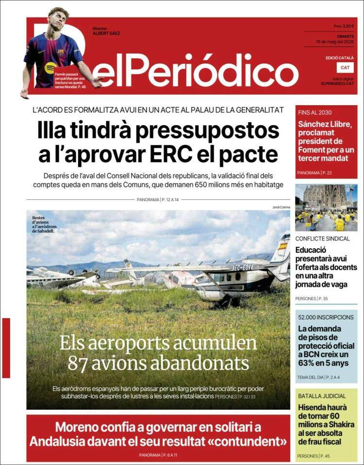 'El Periódico', 19 de maig de 2026